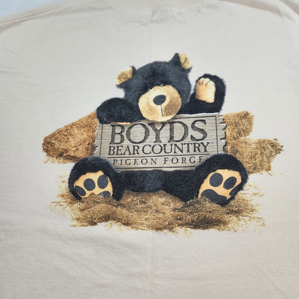 Boyds bears 90s Bear country Pigeon forge shirt sz XL‎ Vintage